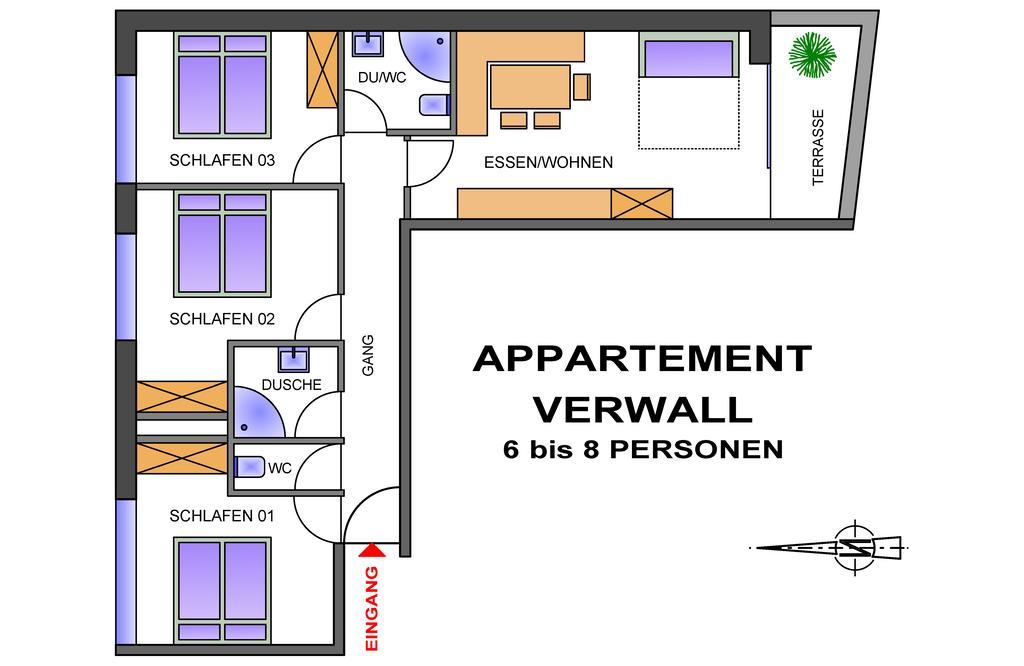 Apart Bellevue Pettneu am Arlberg Quarto foto
